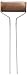 Bosmere H187 Big Face Copper Plant Markers, 10-Inch
