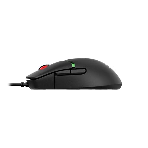 HyperX Pulsefire Saga Gaming Maus – Modulare Gaming-Maus, bis zu 26.000 DPI, 8K Polling Rate, HyperX Optical Switches, RGB-Beleuchtung, Leichtgewicht 69g, kompatibel mit PC, PS5 & Xbox, Schwarz 3