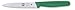 ICEL 4-inch Serrated Paring Knife, Green handle, Extremely Razor Sharp Blade.