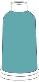 Madeira Rayon Embroidery Thread 1100yd Spool BLUE GREEN Color: 1088