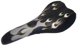 BACK RACING SEAT WITH FLAMES