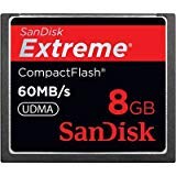 Sandisk SDCFX-008G Extreme Compact Flash Compact Flash Card