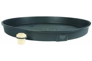 Camco 11426 30"ID x 2" Plastic Drain Pan with CPVC Fitting