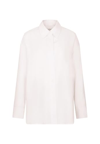 Seidensticker Damen Bluse - Longbluse - Oversized Fit - BĂĽgelleicht - Hemdblusenkragen - Langarm