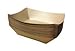 Brown Kraft Paper Food Trays Great for Parties, Takeout, Home, food boats disposable bulk brown paper plates- hotdog holder hot dog tray disposable french fries tray(100, 5.75
