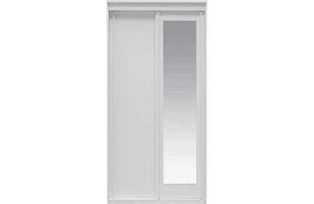 Hallingford 2 Door Sliding Mirrored Wardrobe Wh Amazon Co Uk