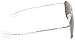 Randolph Aviator Polarized Sunglasses,Matte Chrome/Grey 58 mm