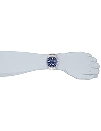 Invicta 12563 Pro Diver - Reloj de pulsera para hombre (esfera de fibra de carbono, acero inoxidable), color azul