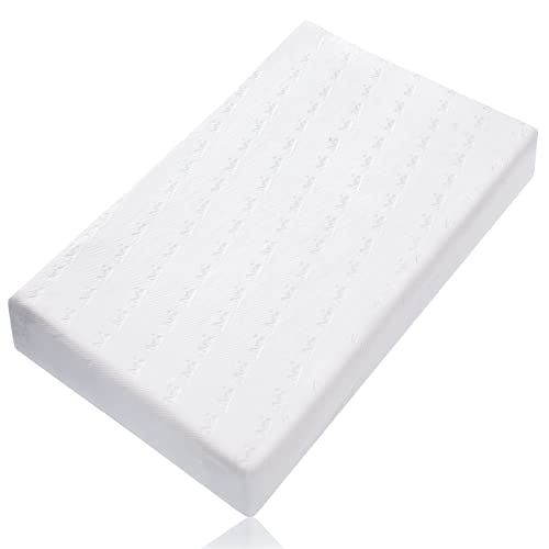 BABELIO Breathable Crib Mattress, Dual-Sided Memory Foam Toddler Mattress, Waterproof Baby Mattresses for Crib and…