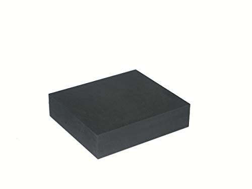 Graphite Ingot EDM Graphite Plate Smooth Polished Surface(70MMx80MMx20MM)