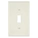 ENERLITES Toggle Light Switch Wall Plate, Size 1-Gang 4.50" x 2.76", Unbreakable Polycarbonate Thermoplastic, 8811-LA, Light Almond primary