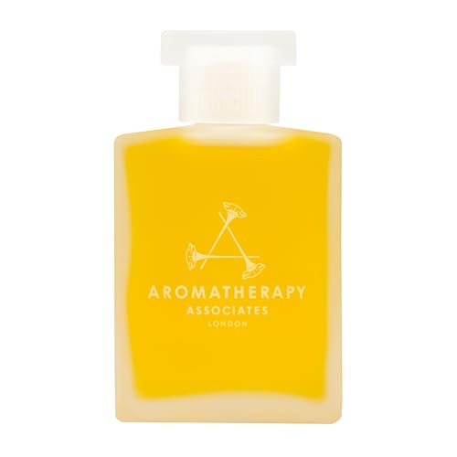 Aromatherapy Associates Bath and Shower Oil, Luxury Spa, Natural Bath, Bath Oil, Vegan, Cruelty Free, Environment Friendly (55 ml (Pack of 1), De-Stress Mind Bath and Shower Oil)
