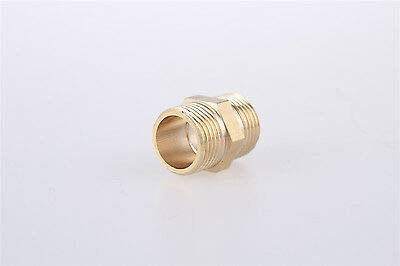 FidgetFidget 1 PT to 1 PT Male Thread Hex Nipple Pneumatic Piping Quick Coupler