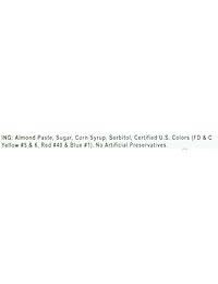 Bergen Marzipan M-1 - Fruto surtido (0.03 oz)