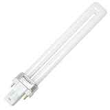 Sylvania 21135 Compact Fluorescent 2 Pin Single Tube 5000K, 13-watt