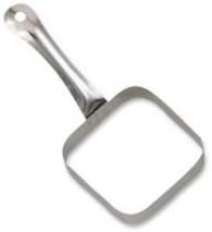 Alegacy Stainless Steel Square Egg Ring, 4 x 4 inch Diameter - 1 each.