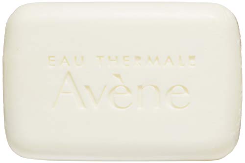 Eau Thermale Avene Trixera Nutrition Cold Cream Ultra-Rich Cleansing Bar, Soap-Free, Hypoallergenic, Non-Comedogenic, 3.5 oz.