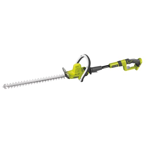 RYOBI 18 V ONE+ Long Reach Akku-Heckenschere OHT1850X (Max. Schnittleistung 16 mm, Messerlänge 50 cm, Schnittgeschwindigkeit 1200 U/min, ohne Akku und