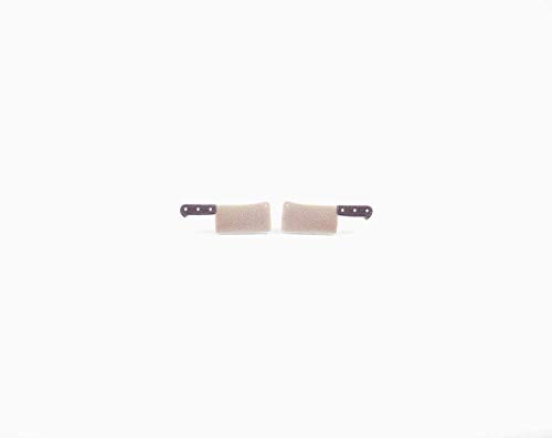 Handmade Butcher Knife Stud Earrings