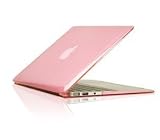 JJ Zone Apple Macbook Air 11.6" Crystal Hard Pink (See-Through) Case Cover with Free Keyboard Cover