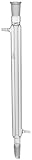 Kimble 18140-400 Glass Liebig Condenser with Drip Tip and Full Length, 24/40 Joint, 400mm Jacket Length