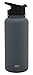 Simple Modern 32oz Water Bottle, Insulated Reusable Wide Mouth Stainless Steel Metal Flask 1 Liter Thermos with Flip Lid, Graphite