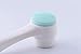 Brife Double Sided Facial Brush Manual Face Cleansing Brush Superfine Synthetic Hair Brush Handheld Silicon Brush - Blue