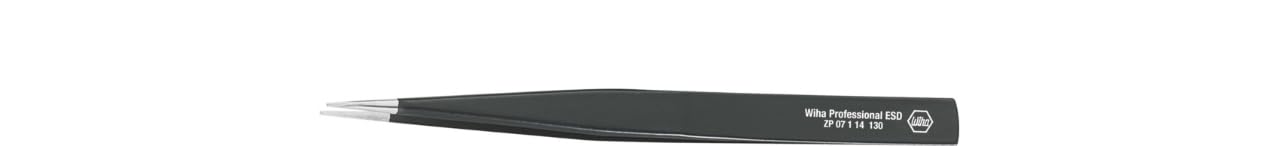 Wiha Professional ESD.ZP 07 1 14 130 Industrial Precision Tweezers