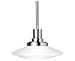 Kichler 2655NI Structures Pendant/Semi-Flush 1-Light Halogen, Brushed Nickel