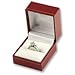 Classic Leatherette Ring Gift Box (Red)