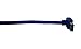 CERRXIAN 30cm USB 3.0 A 90 Degree Down Angle Male to Micro B Male 10pin 90 Degree Left Angle Short Cable(Blue,D-L)