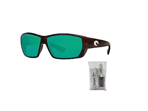 Costa Tuna Alley 6S9009 900908 62MM 10 Tortoise/Green Mirror 580P