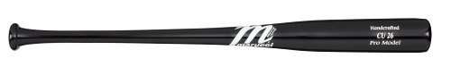 Marucci CU26 Chase Utley Pro Model Wood Base Bat, Black, 31-Inch/29-Ounce