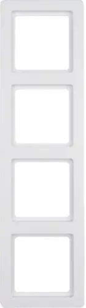 Hager Q.1 – Frame 4 Elements White Polar