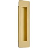 Emtek 220306US4 Emtek 220306 Modern Rectangular 6 Inch Tall Rectangular Flush Door Pull