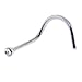 Body Candy Stainless Steel 1.57mm Clear Accent Micro Nose Stud Screw 20 Gauge