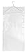 PARTY BARGAINS 40 x 20 Inch Disposable Clear Garment Bags, 50 Pack – Heavy-Duty Plastic Clothes Covers for Suits Dresses Coats, Closet & Travel
