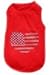 Parisian Pet USA Flag Dog T-Shirt, Small