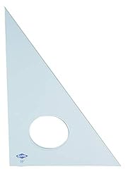 ALVIN Clear Professional Acrylic Drafting Triangle