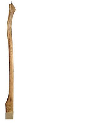 Link Single Bit Axe Handle 32 " Hickory Wood Fire Finished And Lacquered Bulk