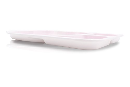 Finex - Set of 3 - Pink Frozen Princess Elsa and Anna Mealtime Kids Dinner Meal Dishes Feeding set for toddlers preschoolers - Set with plate spoon fork Food Grade
