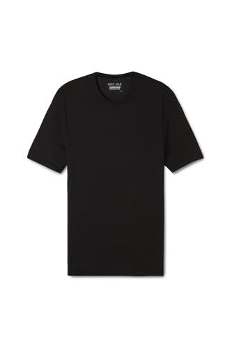 Intimissimi Silk Blend T-Shirt Black M at Amazon