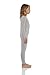Rocky Thermal Underwear Kids Girls Thermal Underwear Set Long Johns kid Thermals Kid Base Layer kids thermals top bottom set Winter Clothes Shirt Pants Ski/Extreme Cold (Grey, Medium)