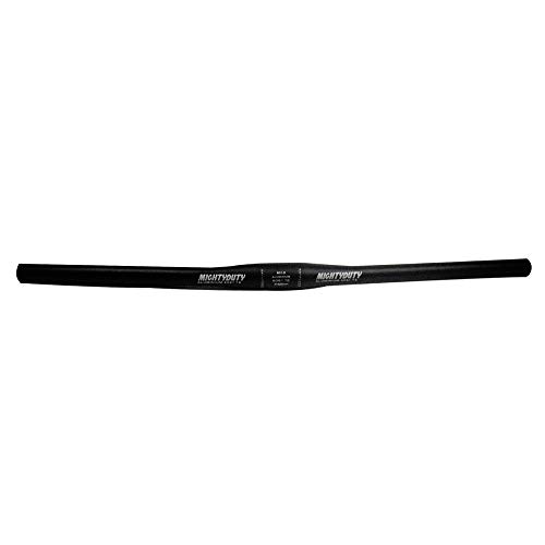 MIGHTYDUTY Bicycle Handlebar, Aluminum Alloy Small Straight Handlebar MTB Mountain Road Bike Flat Handlebar Folding Bicycle Handlebar (31.8X620 MM, Black) - Thumbnail 5