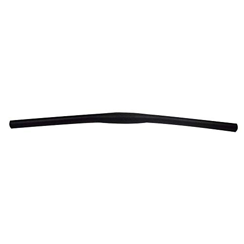 MIGHTYDUTY Bicycle Handlebar, Aluminum Alloy Small Straight Handlebar MTB Mountain Road Bike Flat Handlebar Folding Bicycle Handlebar (31.8X620 MM, Black) - Thumbnail 4