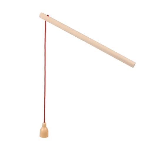 Namvo 10Pcs Wooden Magnetic Fishing Rod Magnetic Fishing Rod Wooden Magnetic Fishing Game, Suitable For Preschool Girls And Boys