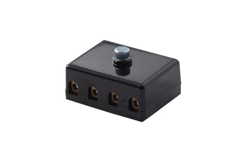 HELLA Boîte à fusibles - 4pôle - 8A - noir - Fiche: Type de vis - 8JD 002 294-201