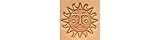 Tandy Leather Sun Face Craftool 3-D Stamp 88503-00