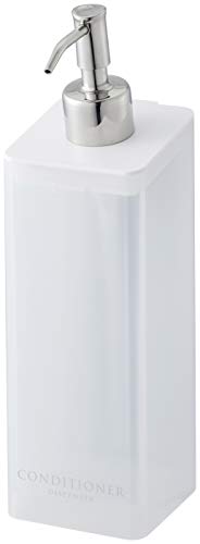 山崎実業(Yamazaki) マグネットツーウェイディスペンサー コンディショナー ホワイト 約W7XD9XH24cm ミスト ポンプ ディスペンサーボトル 4486商品画像