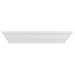 Kiera Grace Madison Classic Crown Molding Floating Wall Shelves, Robust Engineered Wood, Easy Assembly, Ideal for Home Decor, 16